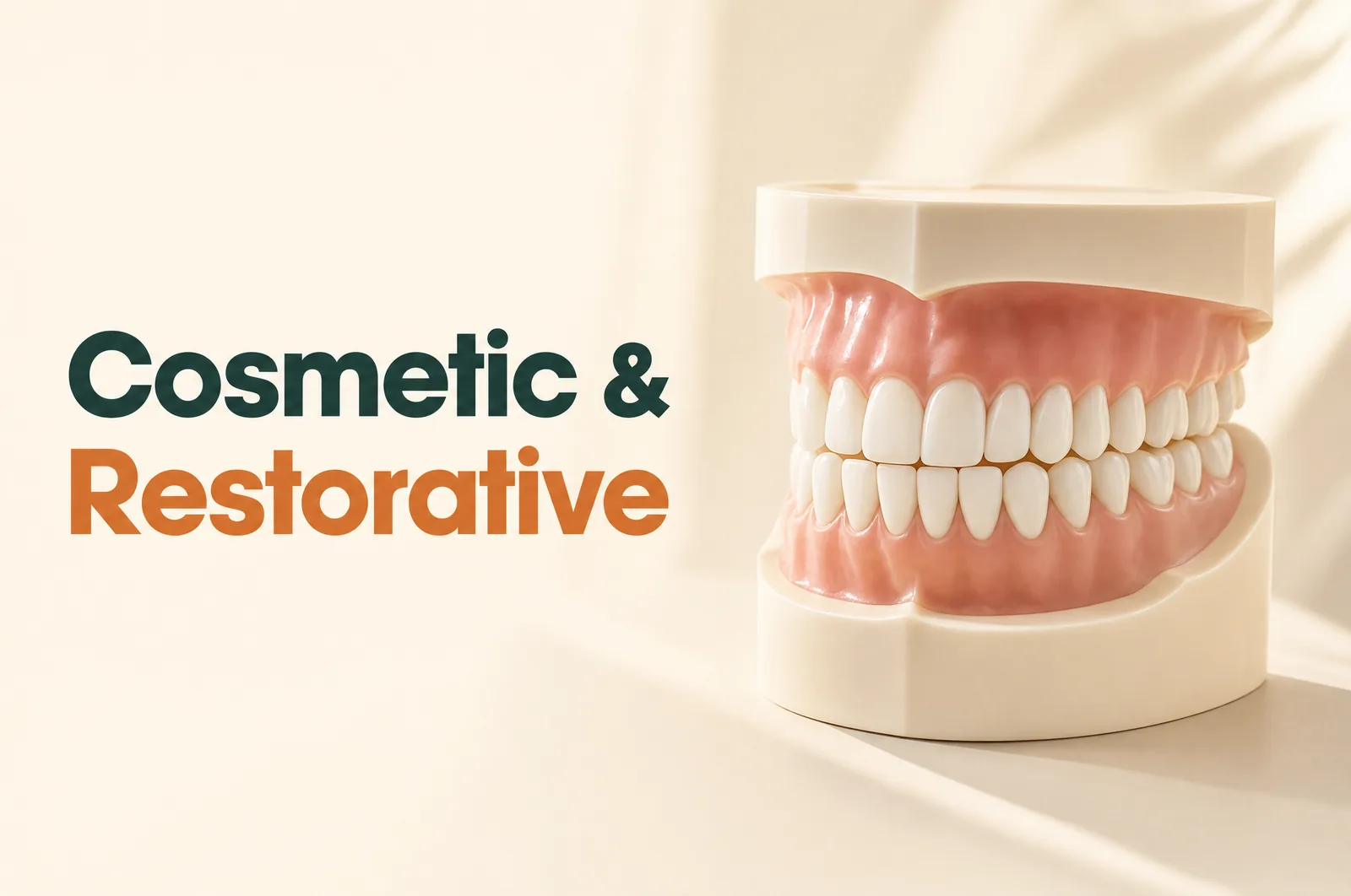 Cosmetic and Restorative dentistry at Green Dentistry: Root and Restore in Alexandria, VA